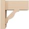 Ekena Millwork 6-in W x 12-in D x 12-in H Funston Block Rough Cedar Woodgrain TimberThane Outlooker, Primed Tan OUTUR060X12X12FST44RCPR - alternate 6